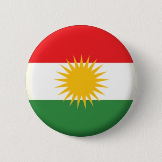 新品!!- KURDISTANピンバックバッジ 缶バッジ (正面)