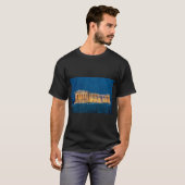 新品!!- PARTHENON ATHENS Tシャツブルーカラー Tシャツ (正面フル)