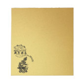 新国際的年中国のドラゴン2024 SqN ノートパッド (正面)