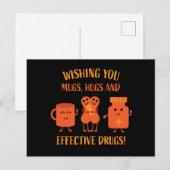 新型コロナウイルス感染症からの回復 お早い回復を ポストカード (正面/裏面)