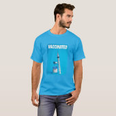 新型コロナウイルス感染症のワクチン接種済み Tシャツ (正面フル)