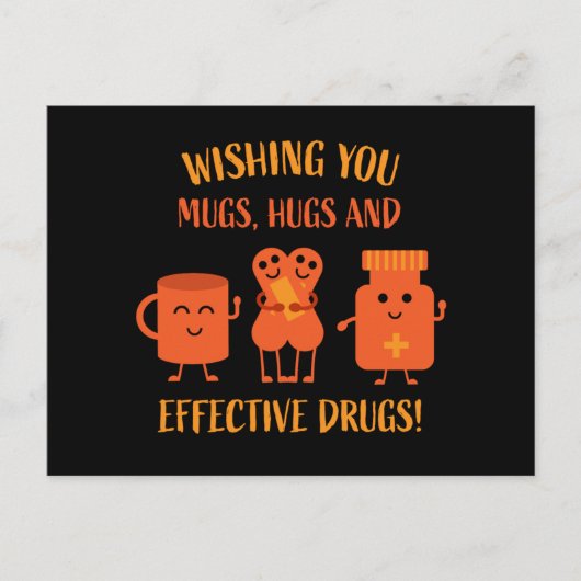 新型コロナウイルス感染症回復お見舞い ポストカード (正面)