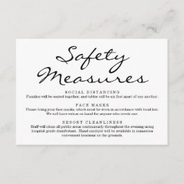 新型コロナウイルス感染症 安全マスク ソーシャルディスタンス 情報 エンクロージャーカード