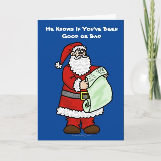 新型コロナウイルス感染症:良いクリスマスカードか悪いクリスマスカードか カード (正面)