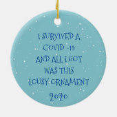 新型コロナウイルス2020を生き延びた セラミックオーナメント (裏面)