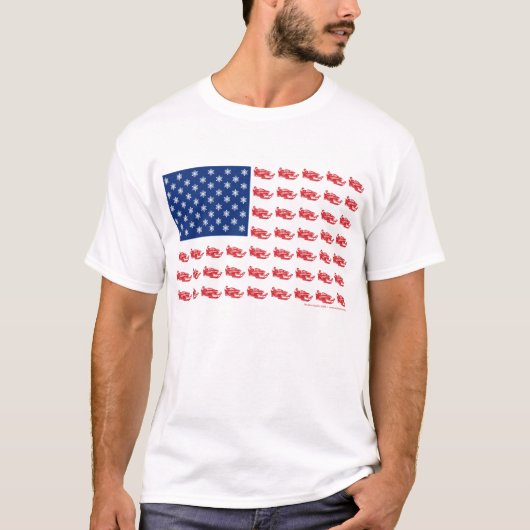 新型SLED旗 Tシャツ (正面)