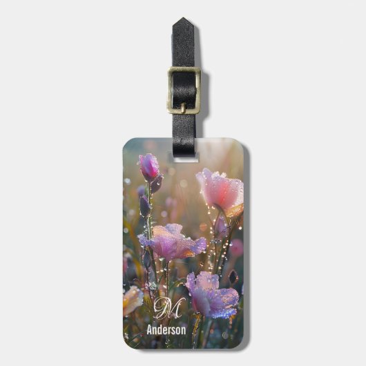 新夏エレガントの野草 ラゲッジタグ (正面縦)