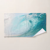 新太平洋海青色波の発生 バスタオルセット (ハンドタオル)