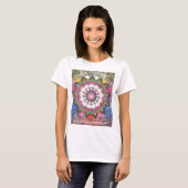 新女神曼荼羅Tシャツレディース Tシャツ (正面フル)