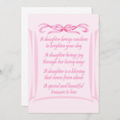 新女詩 案内状 (正面/裏面)