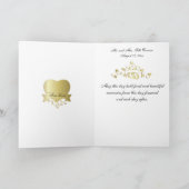 新婚おめでとう　ミスター＆ミセス ウェディングカード カード (内部)