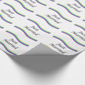 新婚おめでとう ラッピングペーパー (角)