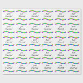 新婚おめでとう ラッピングペーパー (フラット)