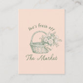 新婚さん必見！フレッシュなレシピ エンクロージャーカード (裏面)