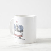 新婚です コーヒーマグカップ (正面左)