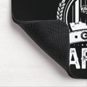 新婚で酔わせて！面白い新婦 新郎 ビール マウスパッド (コーナー)