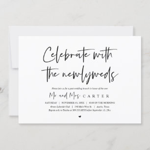 新婚とブランチ，ポスト結婚ズ 招待状