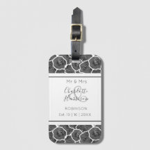 新婚のグレー夫妻のバラ パーソナライズされた