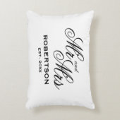 新婚のミセス・エレガントタイポグラフィ アクセントクッション (正面(垂直))