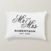 新婚のミセス・エレガントタイポグラフィ アクセントクッション (裏面)