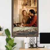 新婚のミセス＆ミスター ロッキー 風景写真 ポスター (ホームオフィス)