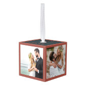 新婚の季節…3写真 キューブオーナメント (裏面アングル)