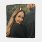 新婚の形見、ミセス・ミセス・クリスマス。 セラミックオーナメント (左)