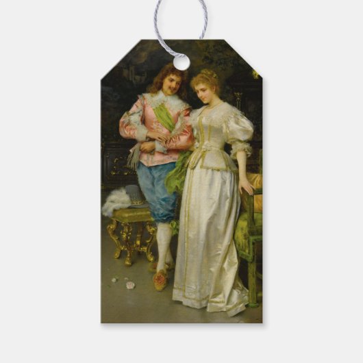 新婚の結婚ベロイズ ギフトタグ (正面)