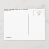 新婚の至福 案内ポストカード (裏面)