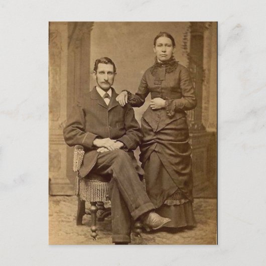 新婚の至福 案内ポストカード (正面)