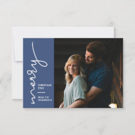 新婚ほやほや メリークリスマス スクリプト フォト カード