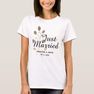 新婚ウエディング Tシャツ