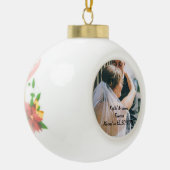 新婚オーナメント セラミックボールオーナメント (左)