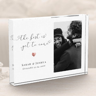 新婚カップルへのプレゼント 結婚記念 フォトブロック