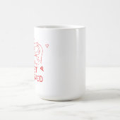 新婚カップルラブデザイン コーヒーマグカップ (中央)
