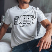新婚カップル用ハネムーンTシャツ – 妻 & 夫 Tシャツ