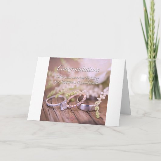 新婚カード**後の楽しい** カード (正面)