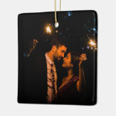 新婚ギフト、クリスマスミセス セラミックオーナメント (左)