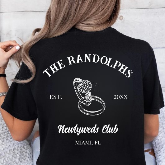 新婚クラブの新婦 Tシャツ