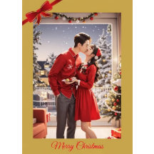 新婚クリスマスカード