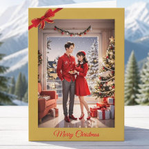 新婚クリスマスカード