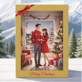 新婚クリスマスカード シーズンカード