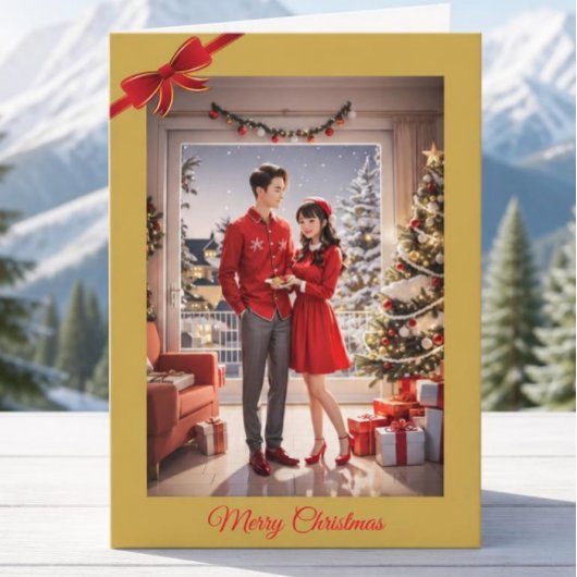 新婚クリスマスカード シーズンカード