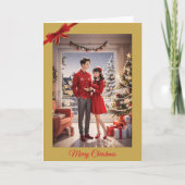 新婚クリスマスカード シーズンカード (正面)