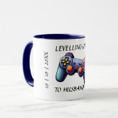 新婚グルームギフトまでレベリング マグカップ (正面左)