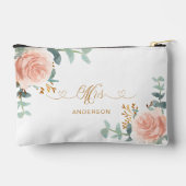 新婚バラ金ゴールドフローラ アクセサリーポーチ (裏面)