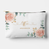 新婚バラ金ゴールドフローラ アクセサリーポーチ (正面)