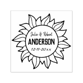 新婚パーソナライズされた者の日結婚印 セルフインキングスタンプ