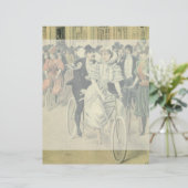 新婚ビクトリアン結婚自転車 (スタンド正面)