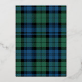 新婚フォトタータンチェッククリスマス 箔シーズンカード (裏面)